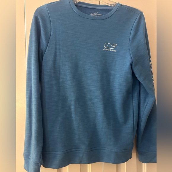 Vineyard Vines Blue Kids Shirt - Picture 1 of 4